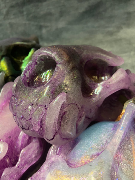 SPIRIT HOUSE CRYSTAL SKULL GLOW IN THE DARK ( LIGHT UP)