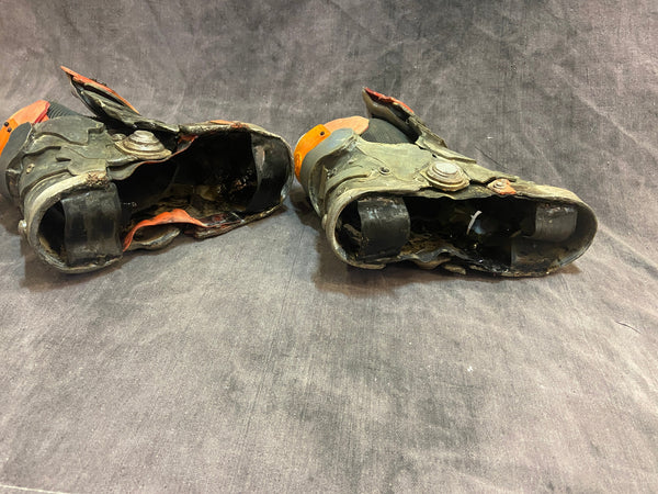 CYBER ROBOT BOOT COVERS ( NEED REPAIR)