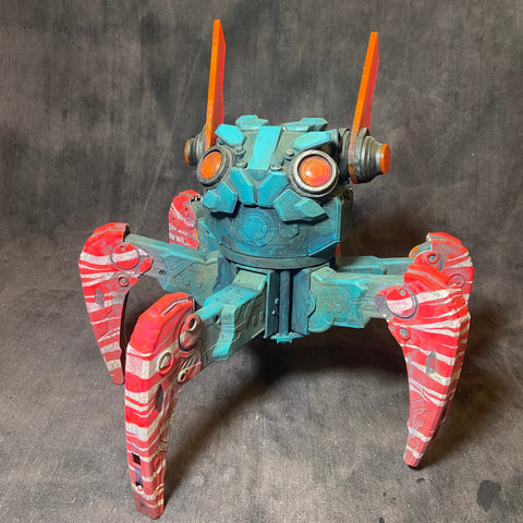 SPIDER TANK- MODDED NERF REMOTE CONTROLLED WALKING TOY