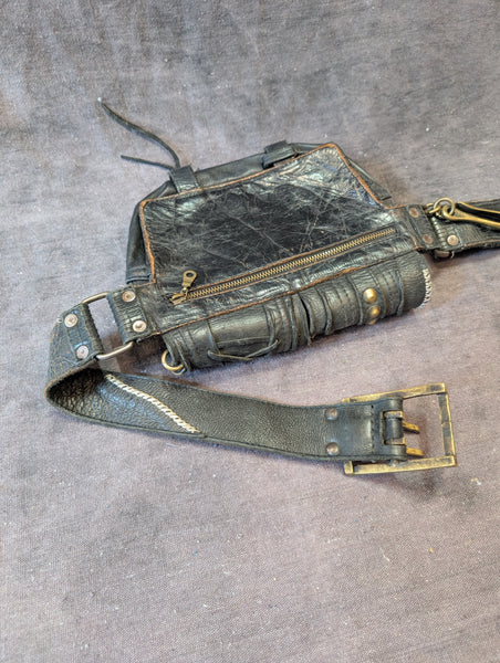 KMRII JAPANESE LEATHER BRAND HIP BAG