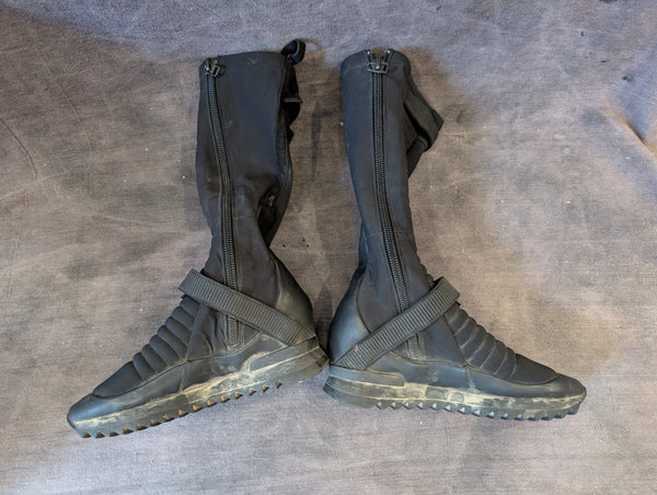 DEMOBAZA NEOPRENE WEDGE BOOTS