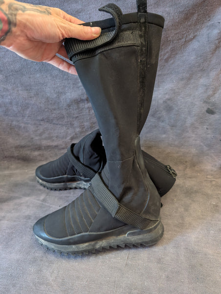 DEMOBAZA NEOPRENE WEDGE BOOTS