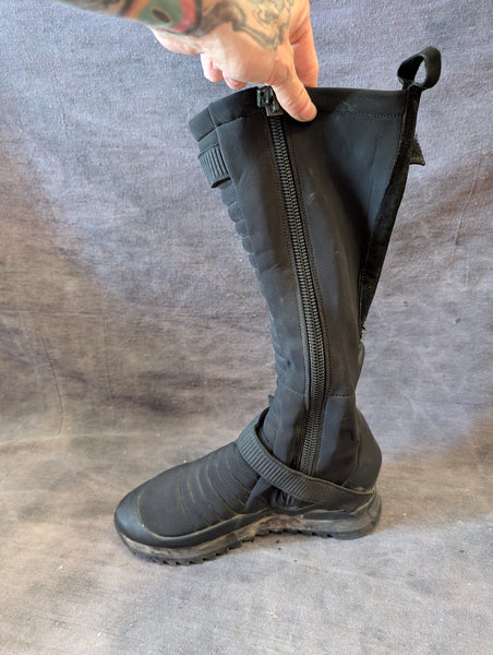 DEMOBAZA NEOPRENE WEDGE BOOTS