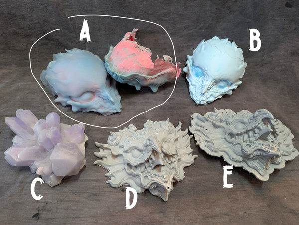 MISCASTS- SEPIOID, CRYSTAL , MEDIEVAL CASTS