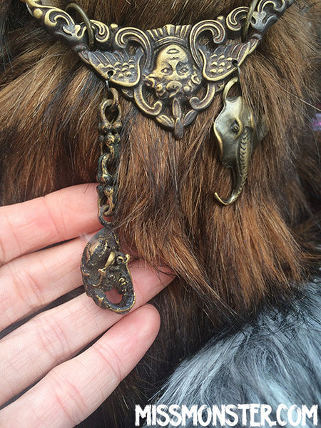 BELAUD THE MONSTER- OOAK HANDMADE DOLL