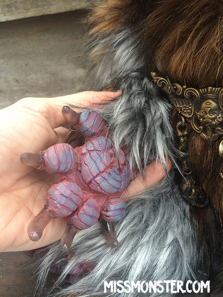 BELAUD THE MONSTER- OOAK HANDMADE DOLL