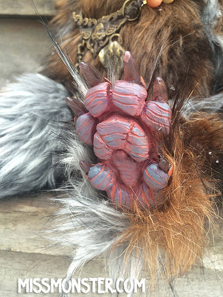 BELAUD THE MONSTER- OOAK HANDMADE DOLL