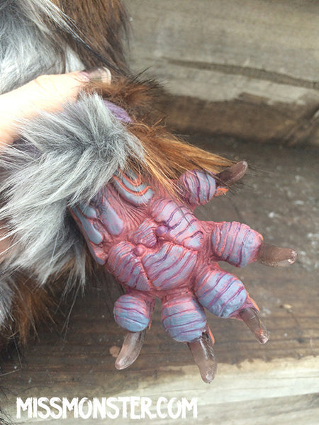 BELAUD THE MONSTER- OOAK HANDMADE DOLL