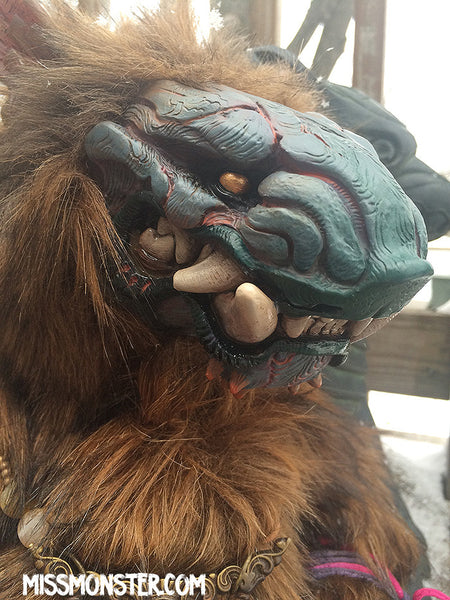 BELAUD THE MONSTER- OOAK HANDMADE DOLL