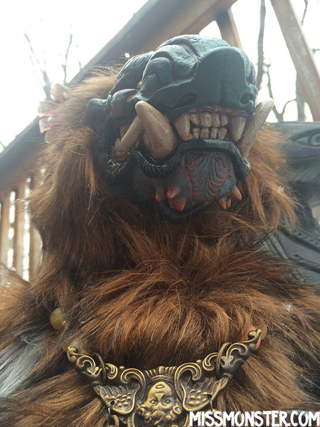 BELAUD THE MONSTER- OOAK HANDMADE DOLL