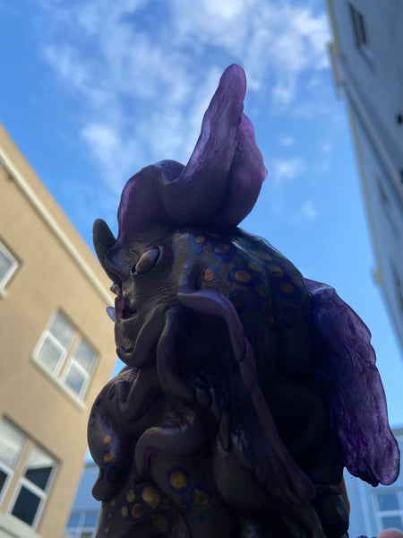 BAKU PAINTED FIGURE- LIGHT PURPLE TRANSLUCENT