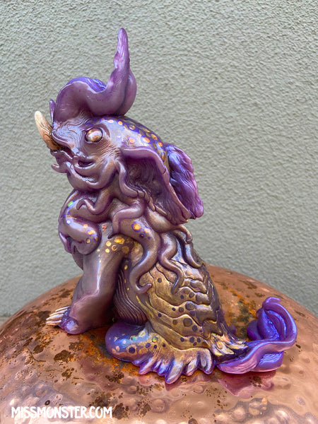 BAKU PAINTED FIGURE- LIGHT PURPLE TRANSLUCENT