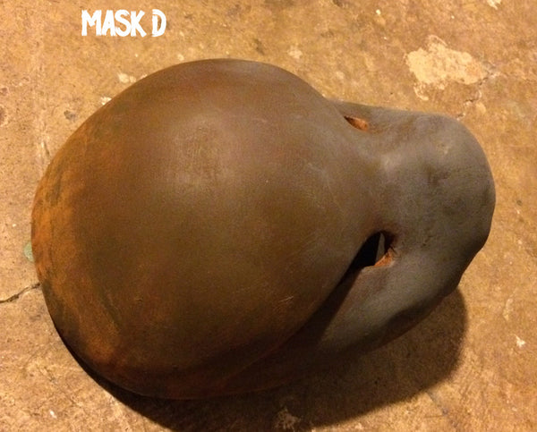 RUST CHOMPY MASK- READY TO SHIP!