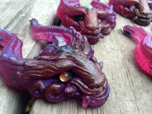 "OLD GUARD" PENDANT- PURPLES