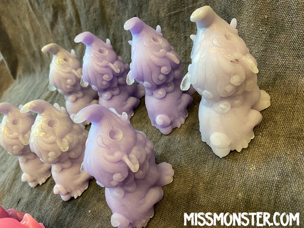 BABY BAKU BLANK CAST FIGURE- PURPLES