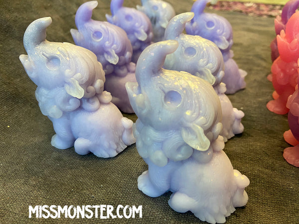 BABY BAKU BLANK CAST FIGURE- PURPLES