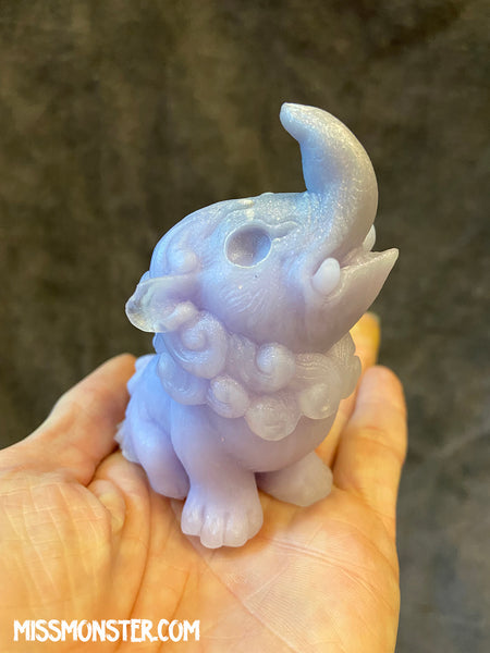 BABY BAKU BLANK CAST FIGURE- PURPLES