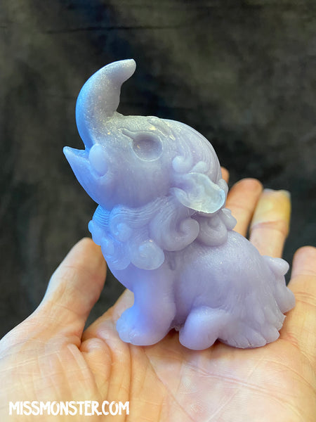 BABY BAKU BLANK CAST FIGURE- PURPLES