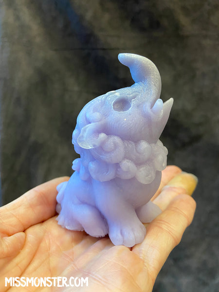 BABY BAKU BLANK CAST FIGURE- PURPLES