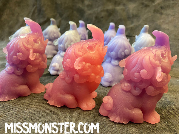 BABY BAKU BLANK CAST FIGURE- PURPLES