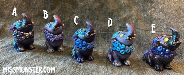 BABY BAKU BLANK CAST FIGURE- PAINTED