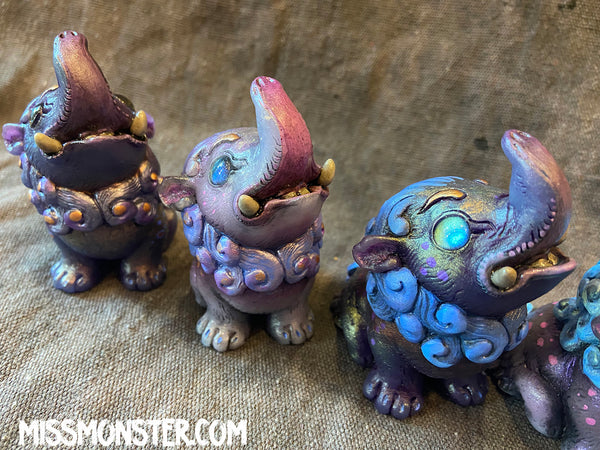 BABY BAKU BLANK CAST FIGURE- PAINTED