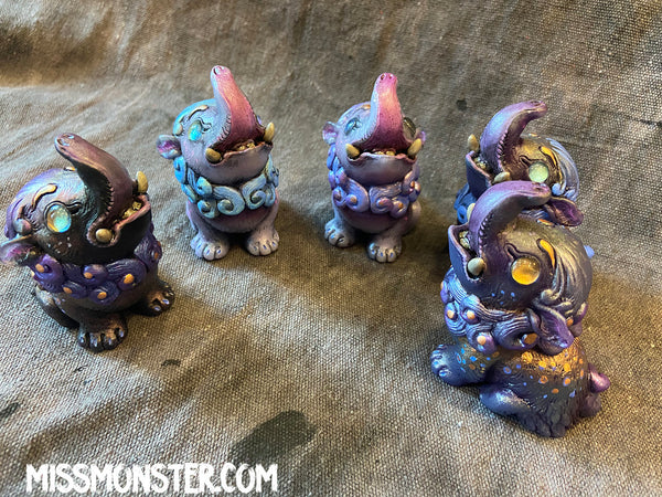 BABY BAKU BLANK CAST FIGURE- PAINTED