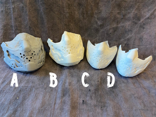 !!!MISCAST!!! CYBER KITTY MASK BLANK