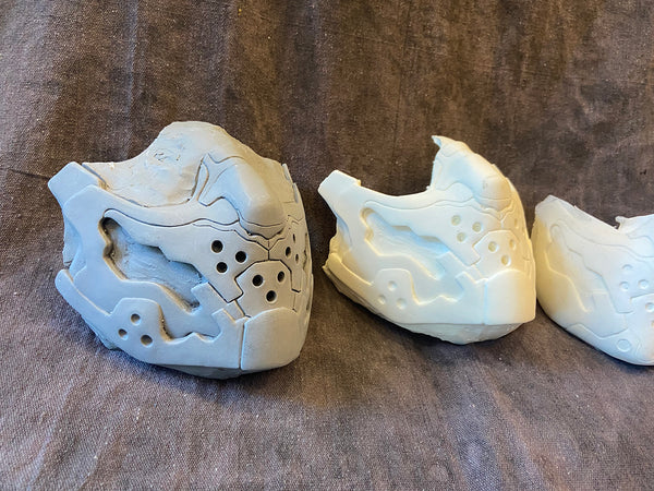 !!!MISCAST!!! CYBER KITTY MASK BLANK