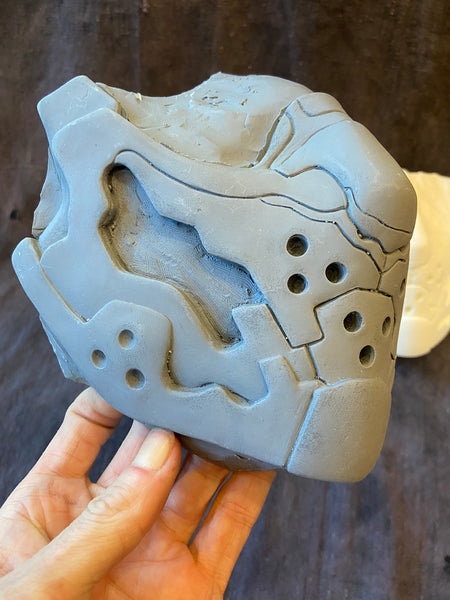 !!!MISCAST!!! CYBER KITTY MASK BLANK