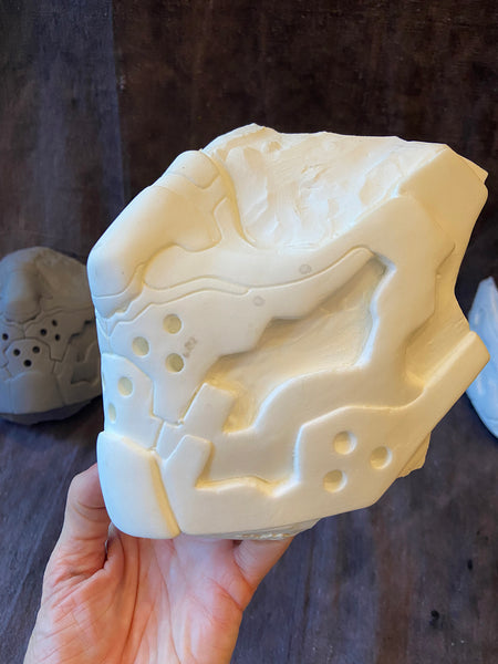 !!!MISCAST!!! CYBER KITTY MASK BLANK