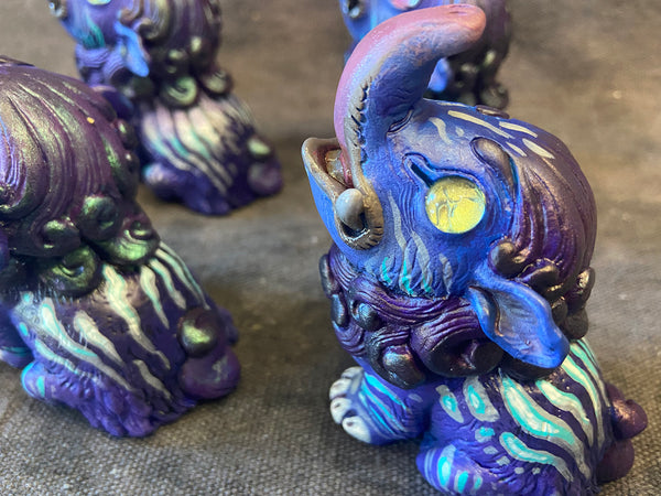 BABY BAKU- PAINTED PURPLES