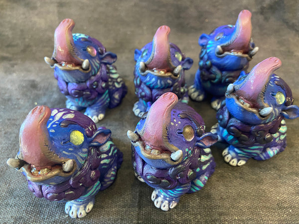 BABY BAKU- PAINTED PURPLES