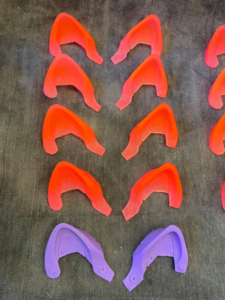 ROBOT KITTY EAR BLANKS- UV GLOW