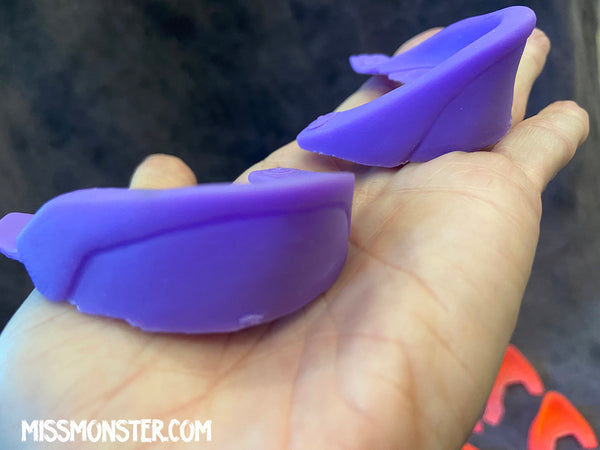 ROBOT KITTY EAR BLANKS- UV GLOW