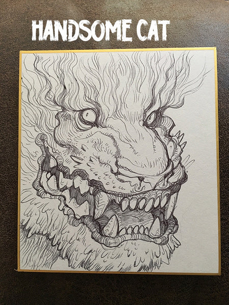 BALLPOINT PEN ILLUSTRATION ON WHITE BOARD