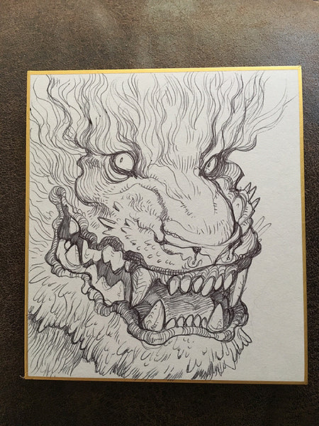 BALLPOINT PEN ILLUSTRATION ON WHITE BOARD