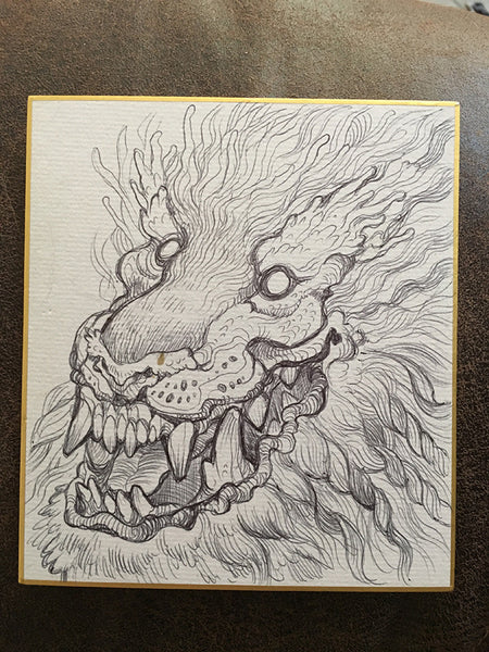 BALLPOINT PEN ILLUSTRATION ON WHITE BOARD