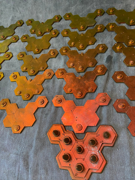 COLOR SHIFT FLEXIBLE ARMOR PANEL