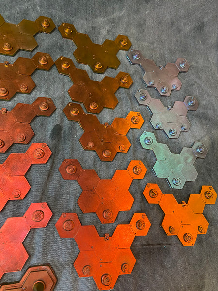 COLOR SHIFT FLEXIBLE ARMOR PANEL
