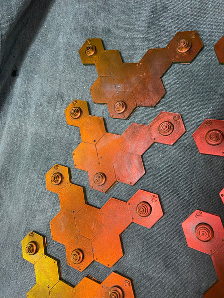 COLOR SHIFT FLEXIBLE ARMOR PANEL