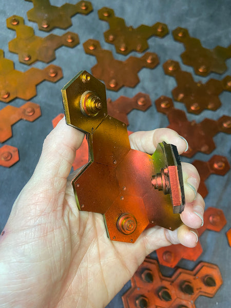 COLOR SHIFT FLEXIBLE ARMOR PANEL