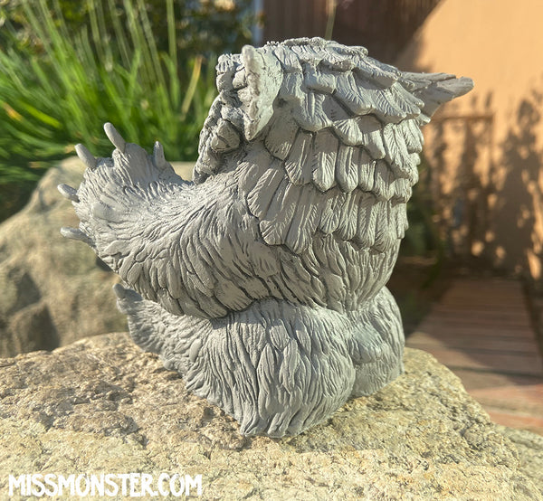 (PATREON ONLY)**PREORDER-SHIPS DECEMBER/JANUARY** FAT BOTTOMED BABY OWLBEAR BLANK FIGURE