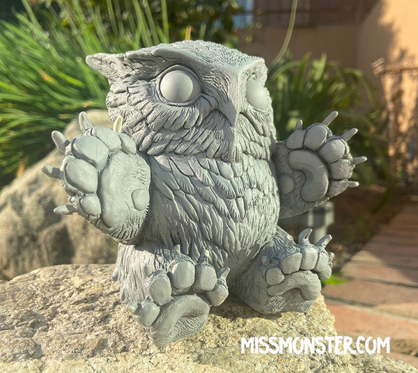 (PATREON ONLY)**PREORDER-SHIPS DECEMBER/JANUARY** FAT BOTTOMED BABY OWLBEAR BLANK FIGURE