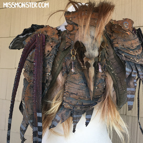 WASTELAND HARNESS CROW SKULL ARMOR