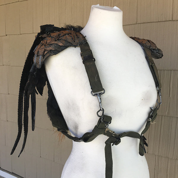 WASTELAND HARNESS CROW SKULL ARMOR