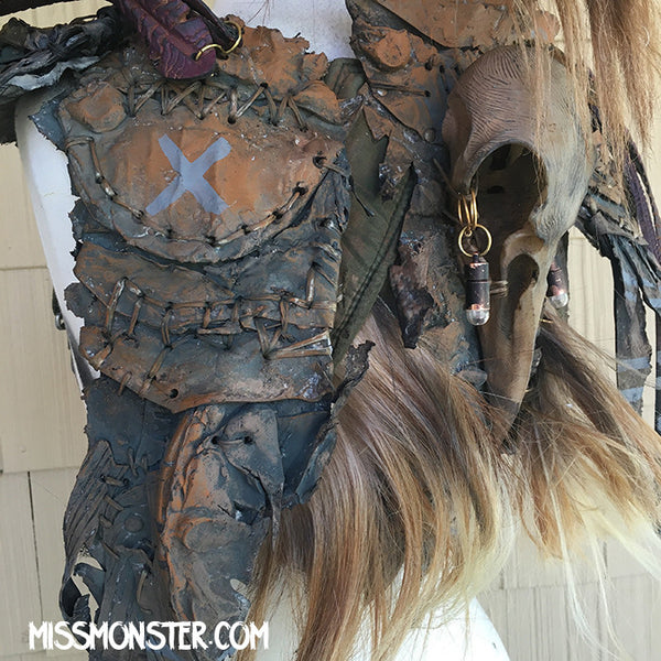 WASTELAND HARNESS CROW SKULL ARMOR