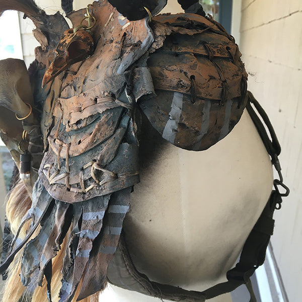 WASTELAND HARNESS CROW SKULL ARMOR