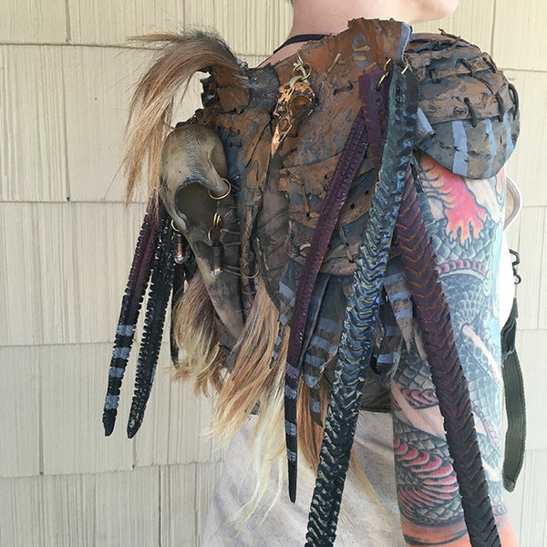 WASTELAND HARNESS CROW SKULL ARMOR