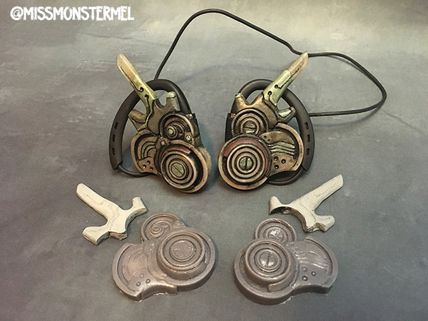 ROBOT EAR HEADPHONE DIY BLANK CASTS- ***PRE-ORDER***